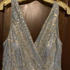 Teeze Me V Neck Prom Dress